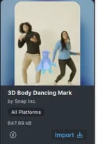Dancing Mark