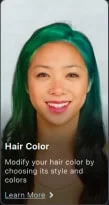 Hair Color legacy template