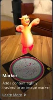 Marker template